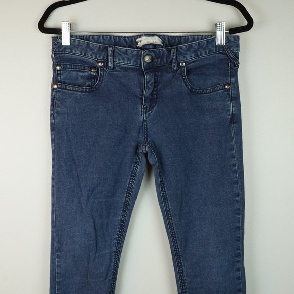 Free People Blue Denim‎ Jean Size W30 - Picture 3 of 8